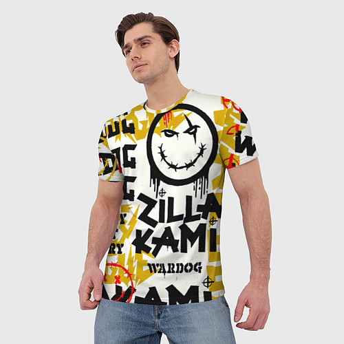 Мужская футболка ZillaKami x SosMula City Morgue - ZillaKami / 3D-принт – фото 3