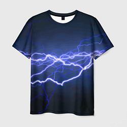 Футболка мужская Lightning Fashion 2025 Neon, цвет: 3D-принт