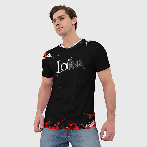 Мужская футболка Louna Tracktor Bowling / 3D-принт – фото 3