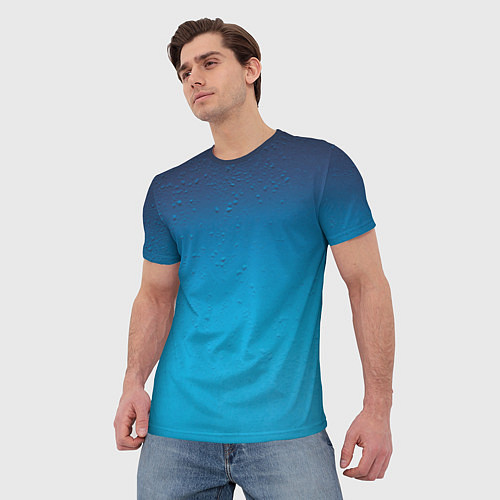 Мужская футболка Конденсат / 3D-принт – фото 3
