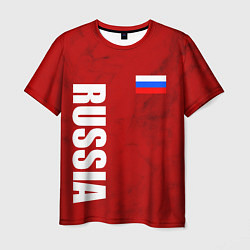 Футболка мужская RUSSIA - RED EDITION - SPORTWEAR, цвет: 3D-принт