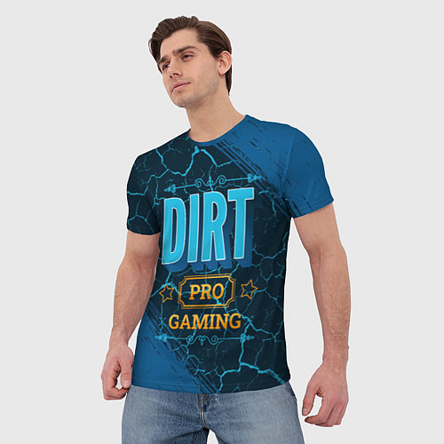 Мужская футболка Dirt Gaming PRO / 3D-принт – фото 3