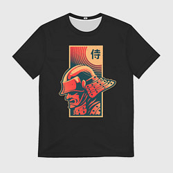 Футболка мужская Самурай Ретро, цвет: 3D-принт