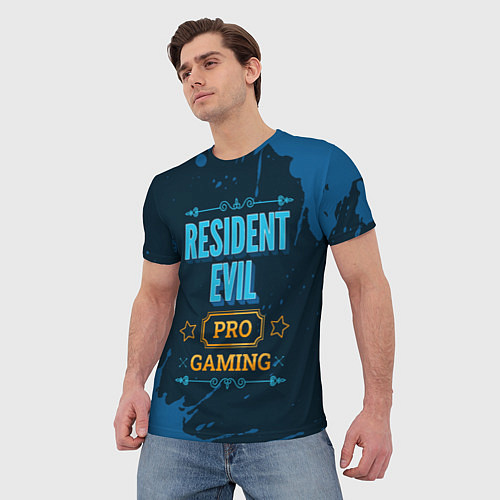 Мужская футболка Resident Evil Gaming PRO / 3D-принт – фото 3