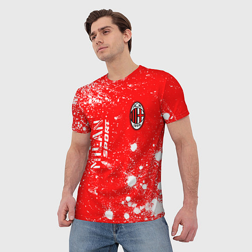 Мужская футболка AC MILAN AC Milan Sport Арт / 3D-принт – фото 3