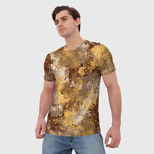 Мужская футболка Дюна Атриды пустынный камуфляж / 3D-принт – фото 3