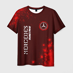 Футболка мужская MERCEDES Mercedes Racing Арт, цвет: 3D-принт
