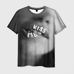 Футболка мужская Kiss- me, цвет: 3D-принт