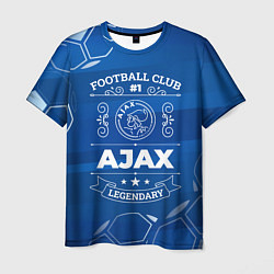 Футболка мужская Ajax Football Club Number 1, цвет: 3D-принт