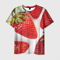 Футболка мужская Strawberries, цвет: 3D-принт