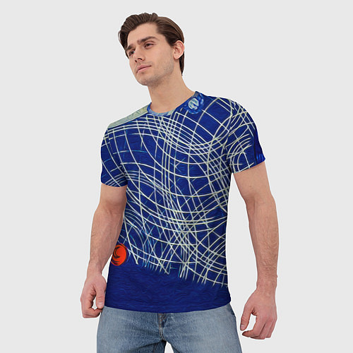 Мужская футболка Светолокатор / 3D-принт – фото 3