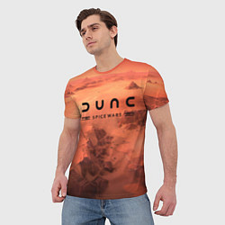 Футболка мужская Dune: Spice Wars, logo, цвет: 3D-принт — фото 2