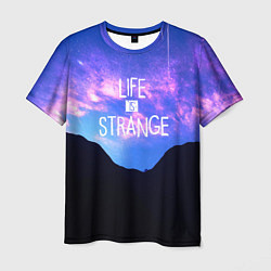 Футболка мужская Life Is Strange - абстракция, цвет: 3D-принт