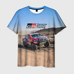 Футболка мужская Toyota Gazoo Racing Rally Desert Competition Ралли, цвет: 3D-принт