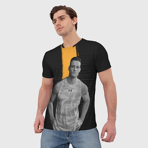 Мужская футболка Kerem Bursin / 3D-принт – фото 3