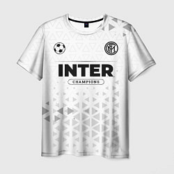 Футболка мужская Inter Champions Униформа, цвет: 3D-принт