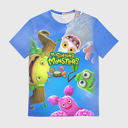 Футболка мужская Мои поющие монстры, цвет: 3D-принт