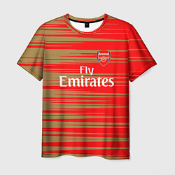 Футболка мужская Arsenal fly emirates, цвет: 3D-принт