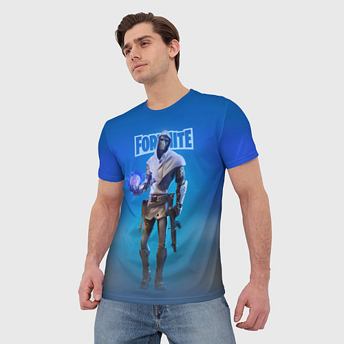 Мужская футболка Fortnite Fusion skin Video game Hero / 3D-принт – фото 3