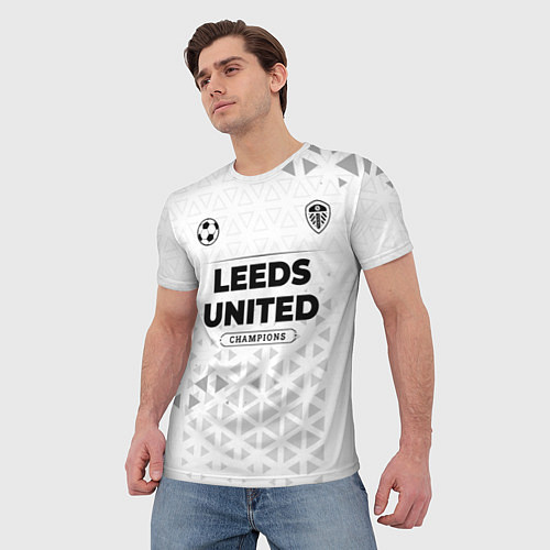 Мужская футболка Leeds United Champions Униформа / 3D-принт – фото 3