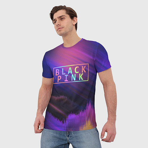 Мужская футболка BLACKPINK COLORS / 3D-принт – фото 3