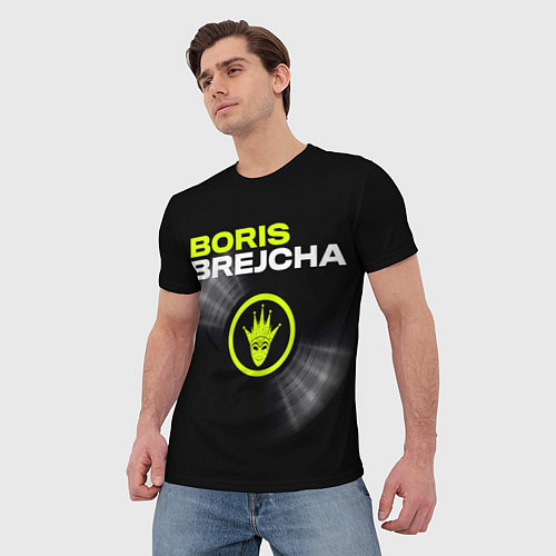 Мужская футболка Boris Brejcha / 3D-принт – фото 3