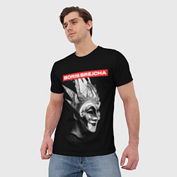 Футболка мужская Boris Brejcha в маске, цвет: 3D-принт — фото 2