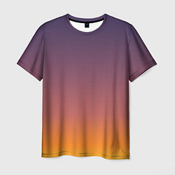 Футболка мужская Sunset Gradient, цвет: 3D-принт