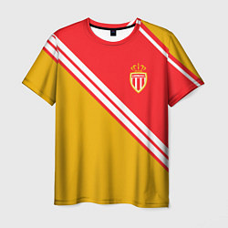 Футболка мужская Монако logo, цвет: 3D-принт