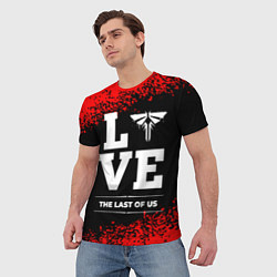 Футболка мужская The Last Of Us Love Классика, цвет: 3D-принт — фото 2