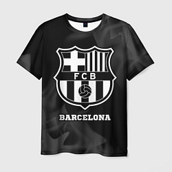 Футболка мужская Barcelona Sport на темном фоне, цвет: 3D-принт