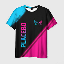 Футболка мужская Placebo Neon Gradient, цвет: 3D-принт