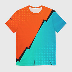 Футболка мужская Геометрическая композиция Fashion trend, цвет: 3D-принт