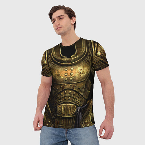 Мужская футболка Двемерская броня из Skyrim / 3D-принт – фото 3