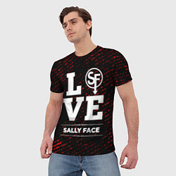 Футболка мужская Sally Face Love Классика, цвет: 3D-принт — фото 2