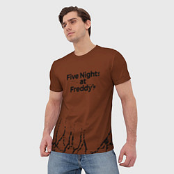 Футболка мужская Five Nights At Freddys : game, цвет: 3D-принт — фото 2