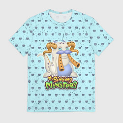 Футболка мужская My Singing Monsters - Гуджуб, цвет: 3D-принт