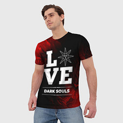 Футболка мужская Dark Souls Love Классика, цвет: 3D-принт — фото 2