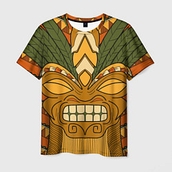 Футболка мужская Polynesian tiki ANGRY, цвет: 3D-принт