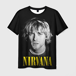 Футболка мужская Nirvana - Kurt Donald Cobain, цвет: 3D-принт