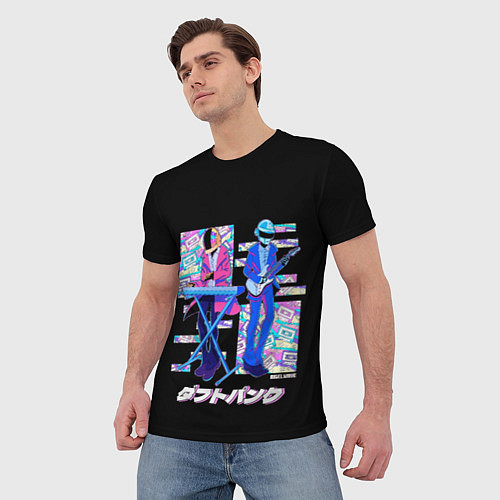 Мужская футболка Daft punk ufo / 3D-принт – фото 3