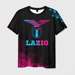 Футболка мужская Lazio - neon gradient, цвет: 3D-принт