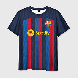 Футболка мужская Барселона форма 20222023, цвет: 3D-принт