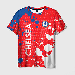 Футболка мужская Chelsea Краска, цвет: 3D-принт