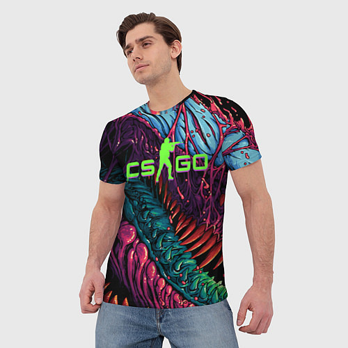 Мужская футболка CS GO - HYPERBEAST / 3D-принт – фото 3