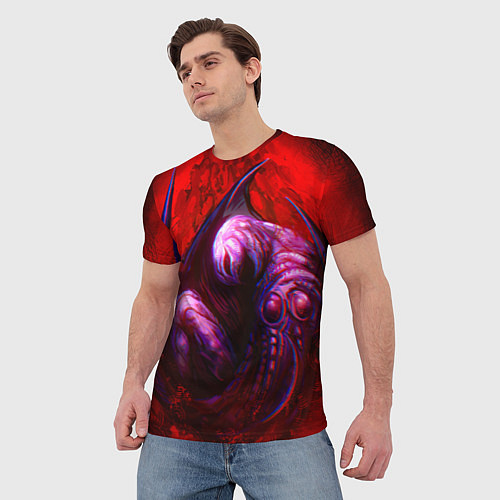 Мужская футболка Берсерк Демон / 3D-принт – фото 3