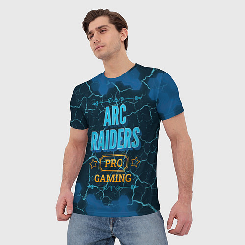 Мужская футболка Игра ARC Raiders: pro gaming / 3D-принт – фото 3