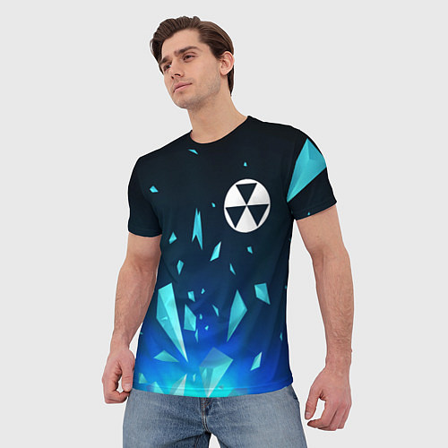 Мужская футболка Fallout взрыв частиц / 3D-принт – фото 3