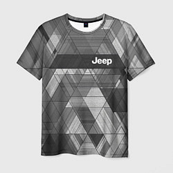 Футболка мужская Jeep - спорт, цвет: 3D-принт