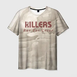 Футболка мужская Run For Cover Workout Mix - The Killers, цвет: 3D-принт